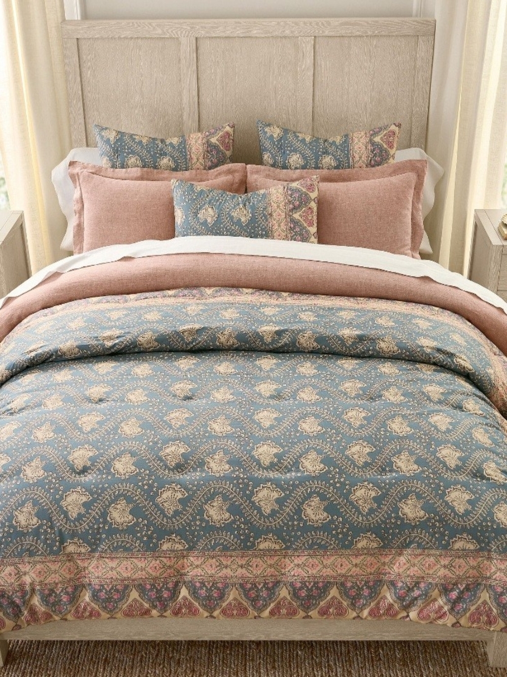 NWT Pottery Barn Ellsworth King Comforter Set With Shams